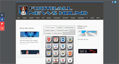 Desktop Screenshot of footballnewshound.com